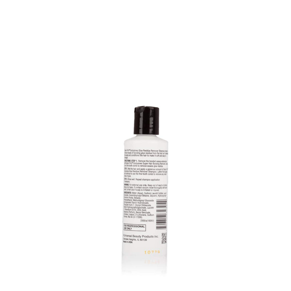 SalonPro champú espuma rica para cabello suave y brillo natural.