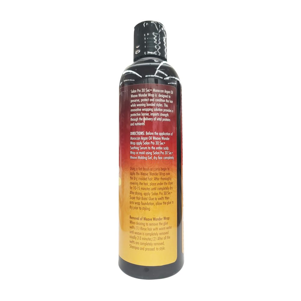 SalonPro hair protection barrier shows easy removal with roots protected.