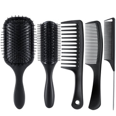 SALON SILK 5PCS paddle brush for smooth detangling and versatile styling