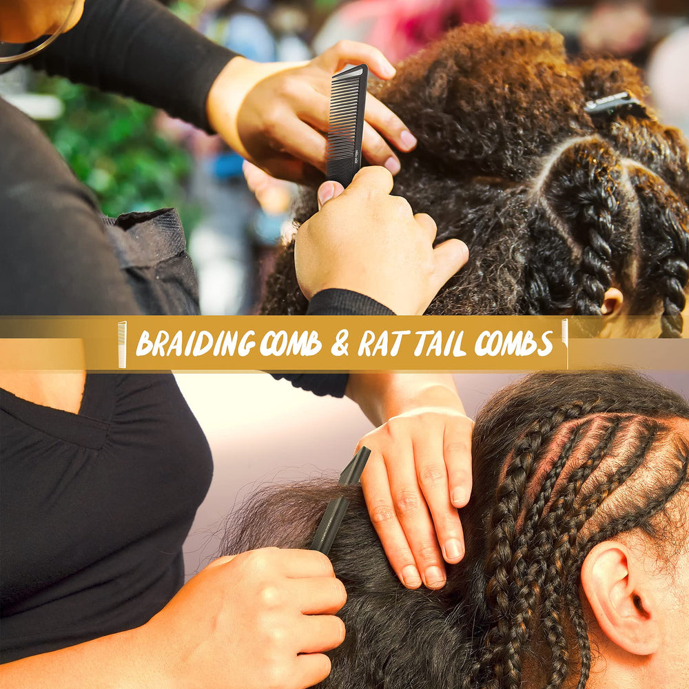 SalonSilk edge brushes for smooth edge shaping during styling.