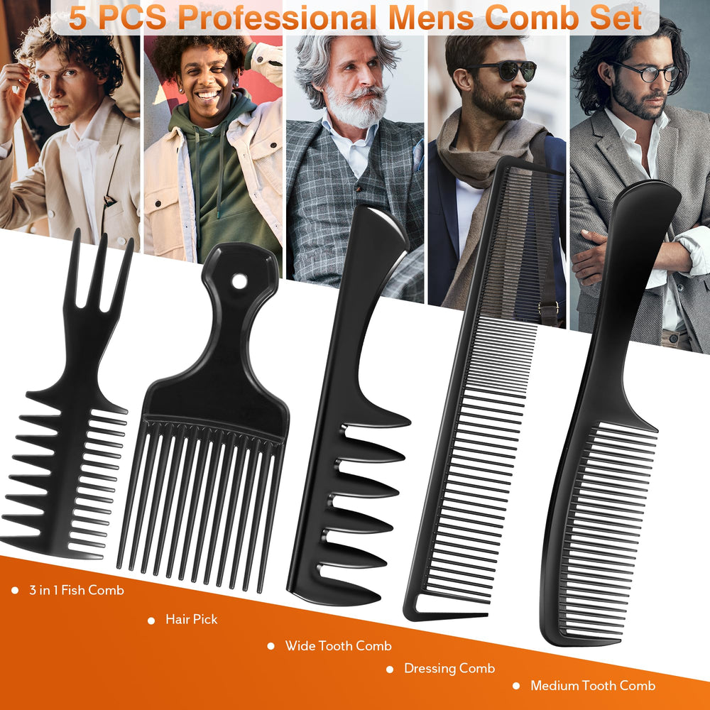 SALON SILK wide-tooth comb for Afro hair smooth detangling.