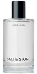 Salt & Stone Body Mist bottle front – Neroli & Basil scent for instant refresh.