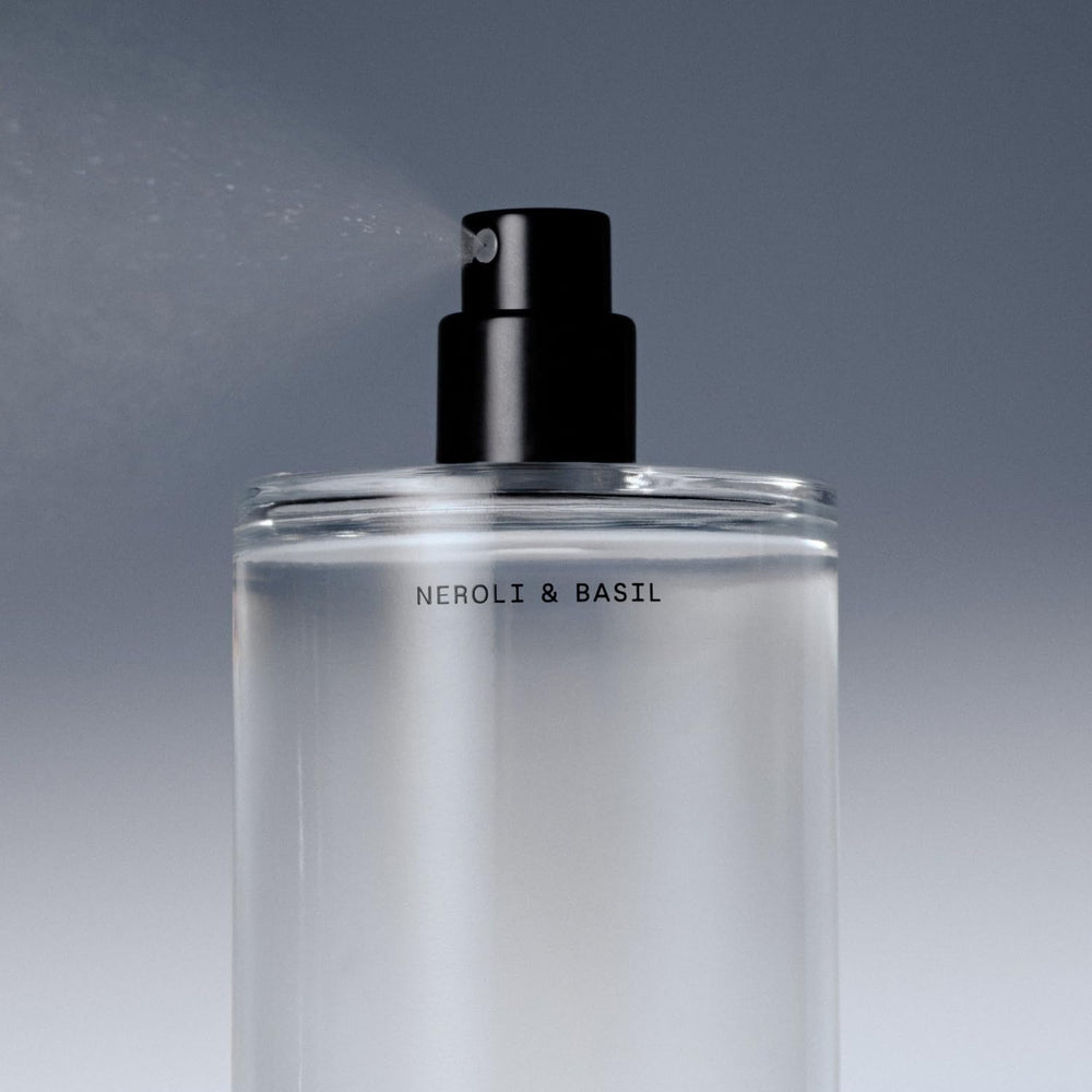 Salt & Stone packaging and labeling communicates unisex appeal and vegan cruelty-free values.
