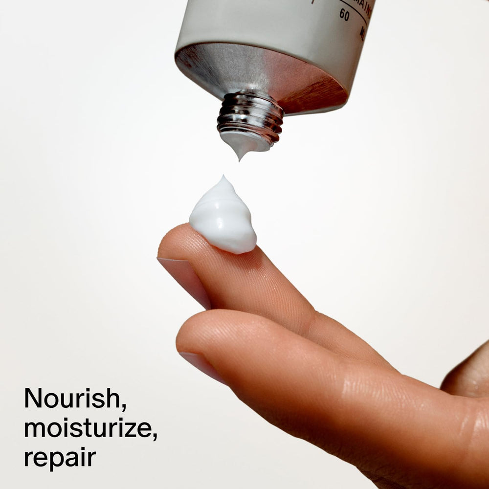 Person applying Salt & Stone hand cream for immediate comfort