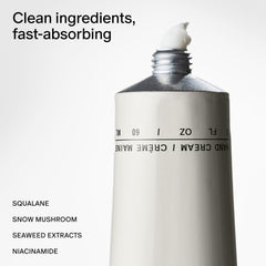 Salt & Stone hand cream with silky, fast absorption.