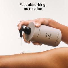 Salt & Stone pump dispenser provides easy, controlled application