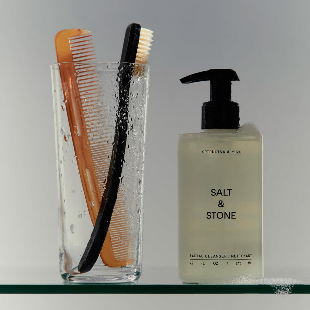 Salt & Stone packaging highlights vegan, cruelty-free credentials.