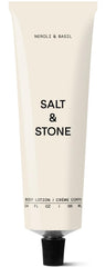 Salt & Stone crema corporal Neroli y Albahaca, envase visible, hidratación suave.