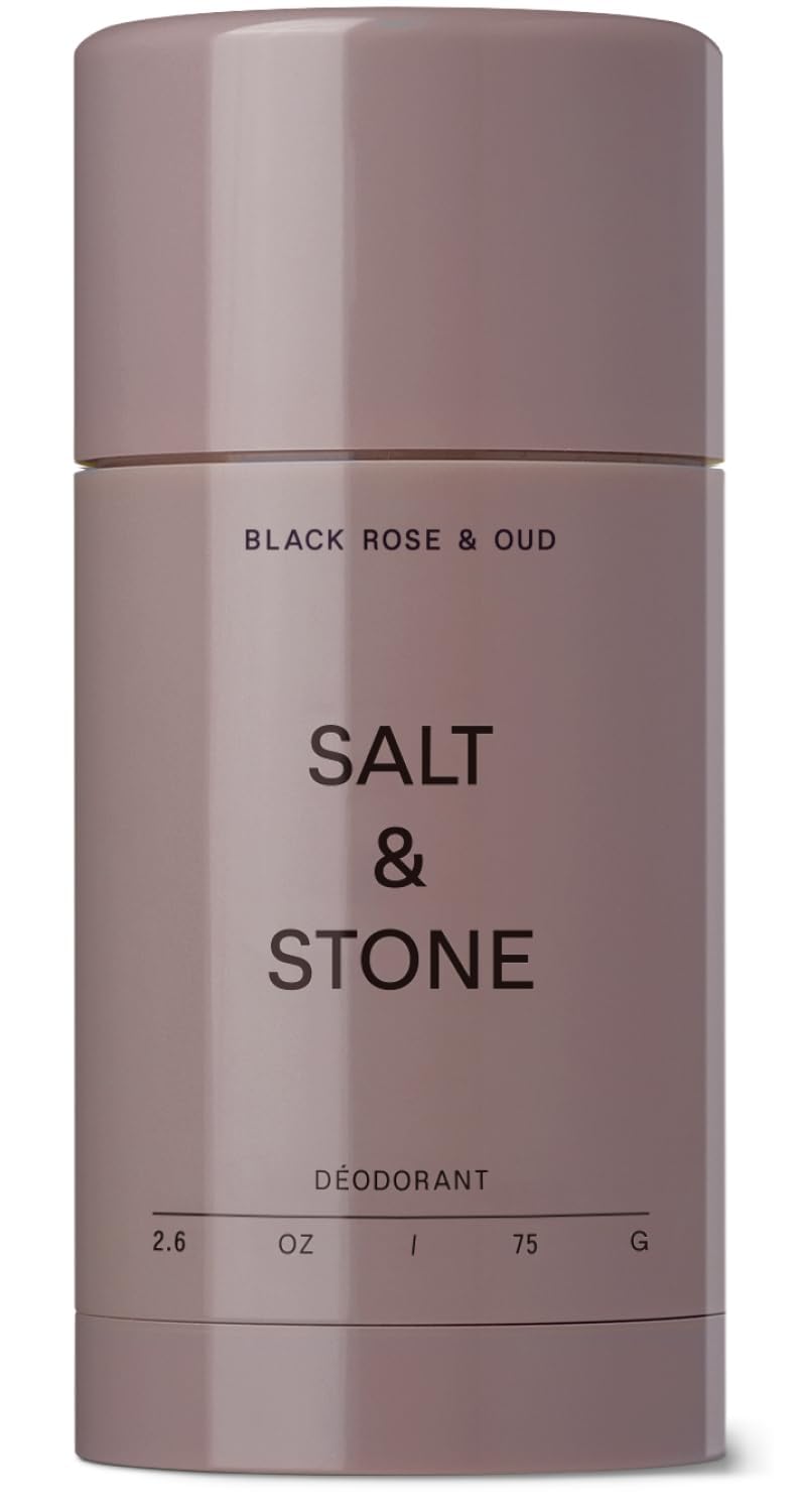 Salt & Stone desodorante sin aluminio, envase compacto para llevar a todas partes