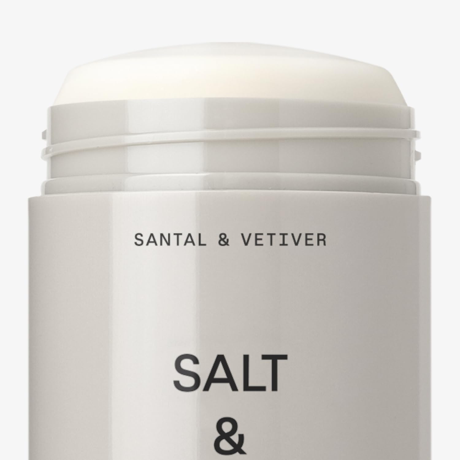 Salt & Stone desodorante sin aluminio, prebióticos para neutralizar olores naturalmente.