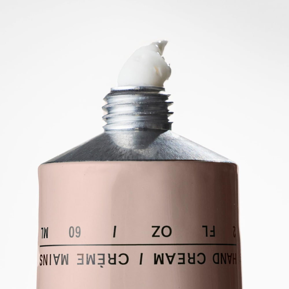 Salt & Stone hand cream for both men and women in everyday use.