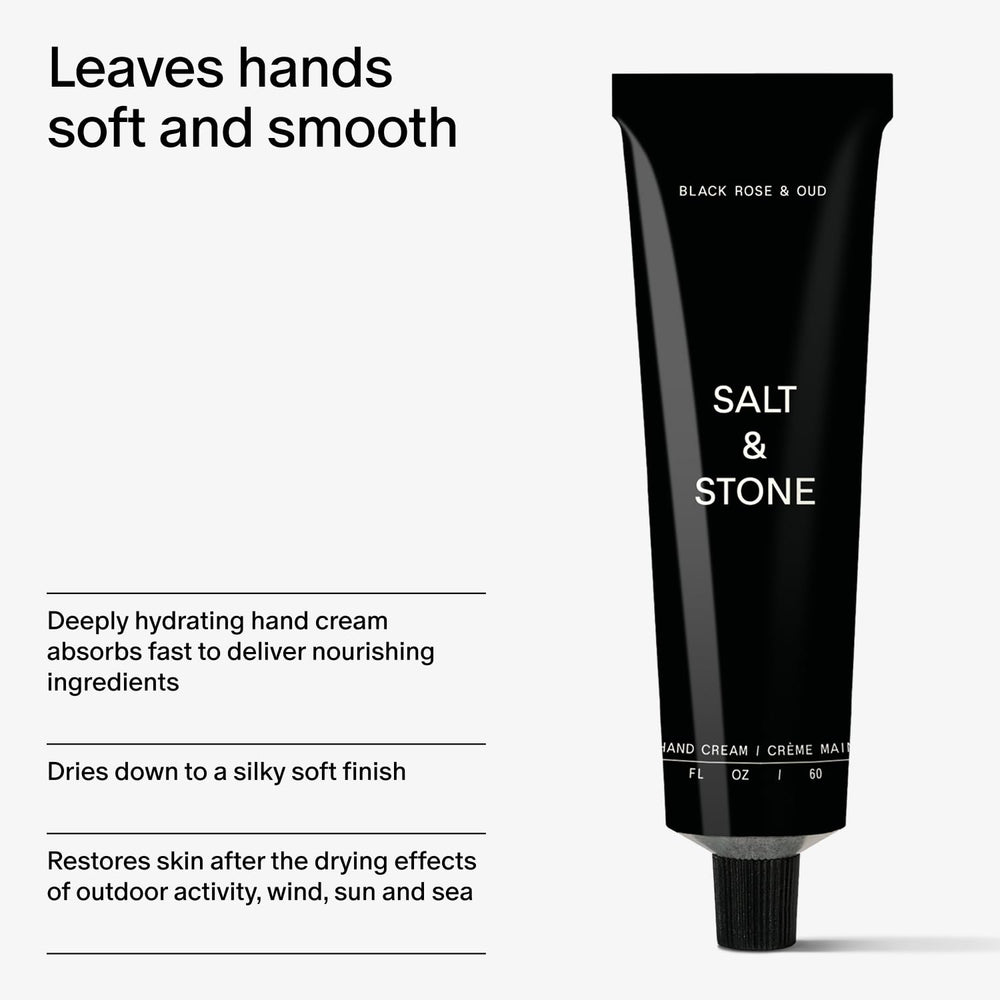 Salt & Stone loción corporal vegana y cruelty-free, cuidado responsable.