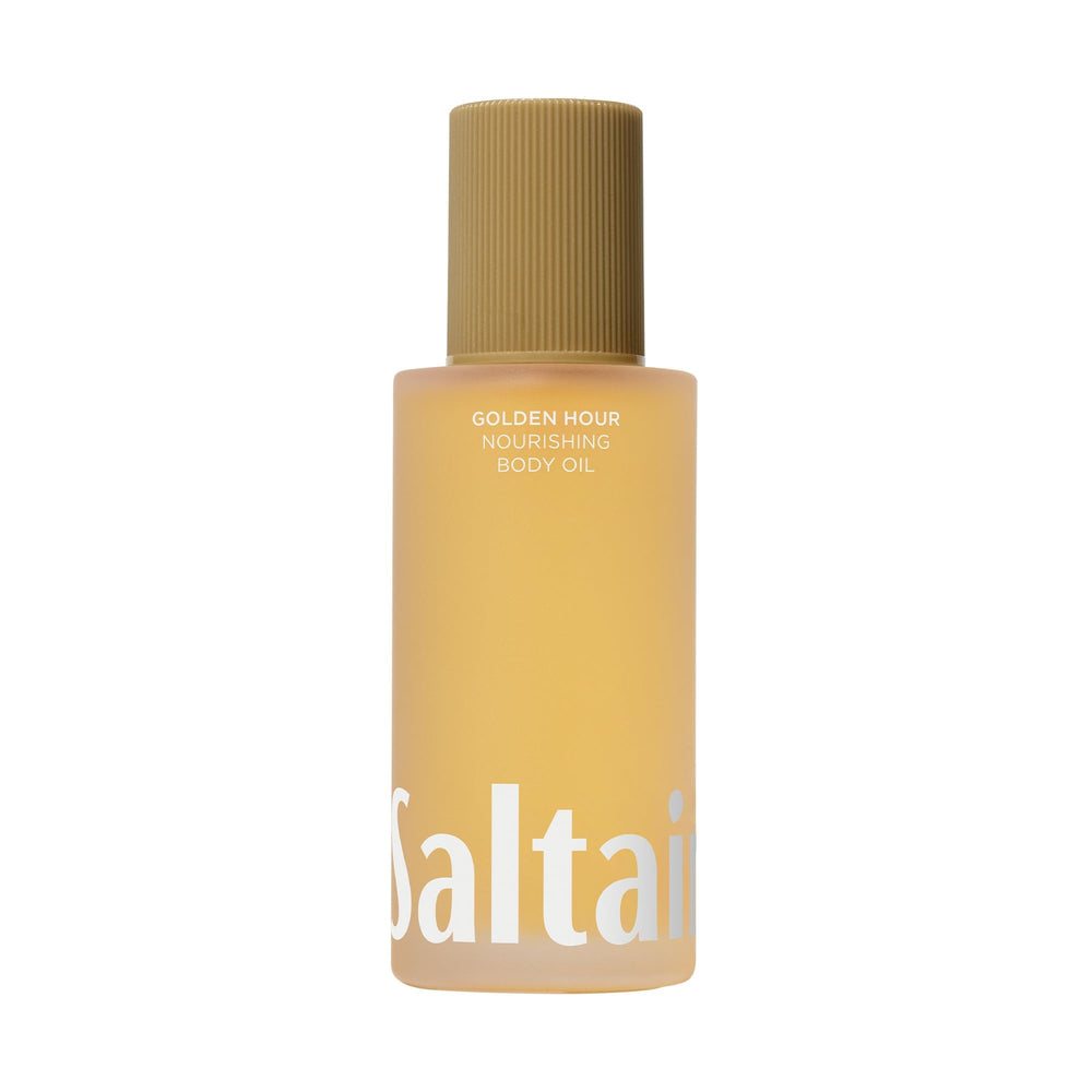 Saltair Aceite corporal seda tras la ducha para piel suave y sedosa.