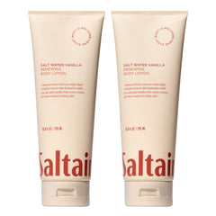 Saltair Body Lotion 2-pack tubes front view for rich hydration