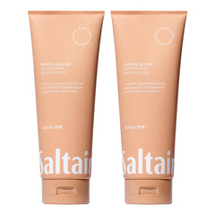 Saltair Santal Bloom body lotion pack shown for long-lasting hydration.