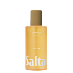 Saltair Golden Hour fragrance enhances post-shower routine mood.