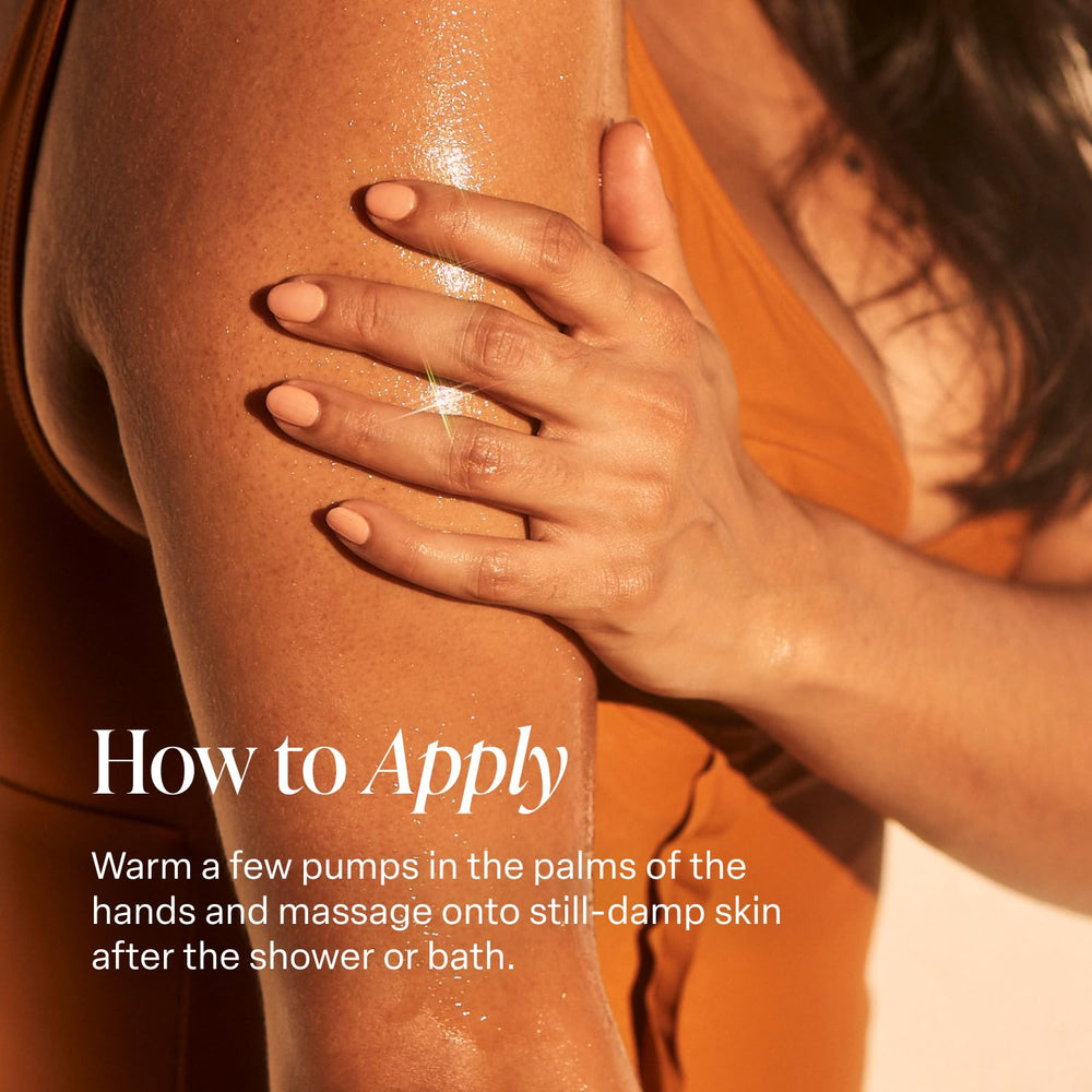 Applied to still-damp skin after shower, Saltair Body Oil seals moisture effectively.