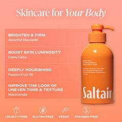 Saltair foam lather closeup demonstrates rich cleansing without residue.