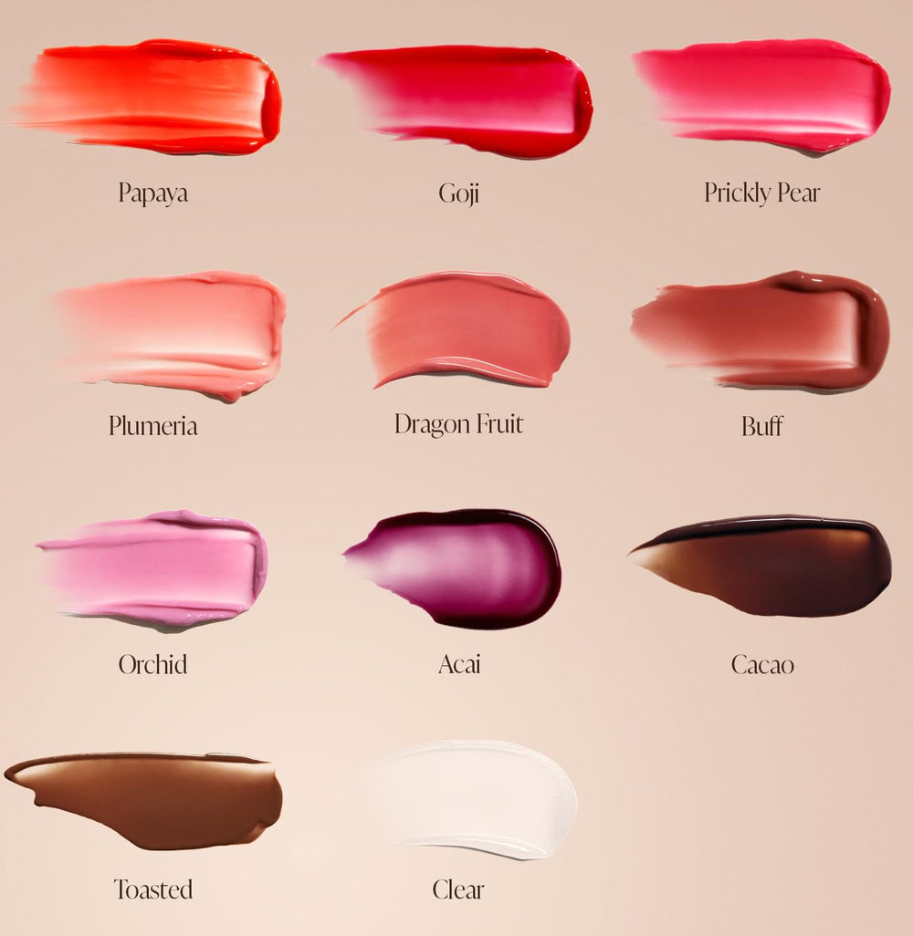 Saltair Hydrating Lip Oil Balm in nude tint for versatile everyday wear.