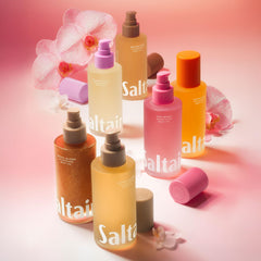 Saltair Santal Bloom applied on damp skin after shower