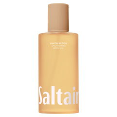 Saltair Santal Bloom bottle pour reveals silky hydration after shower