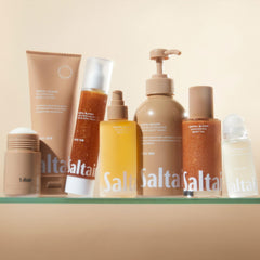 Saltair Santal Bloom in hand for easy after-shower application
