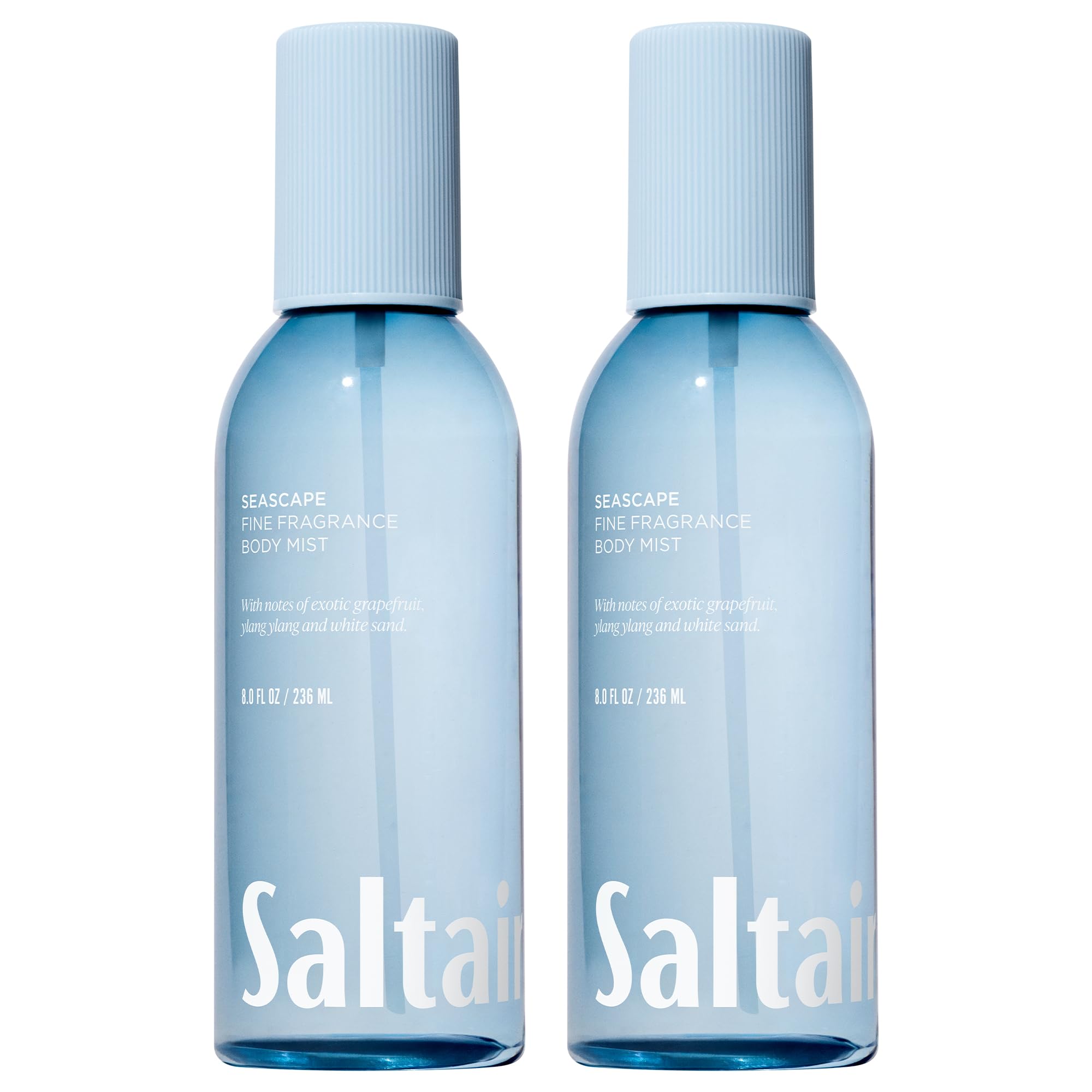 Saltair Seascape Body Mist 2-pack bottle front view for a quick refreshing scent