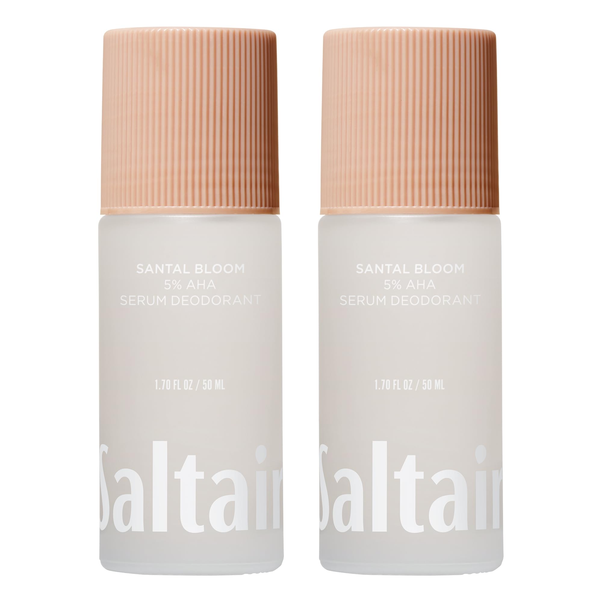 Saltair Serum Deodorant 2-pack bottle shows long-lasting odor protection.