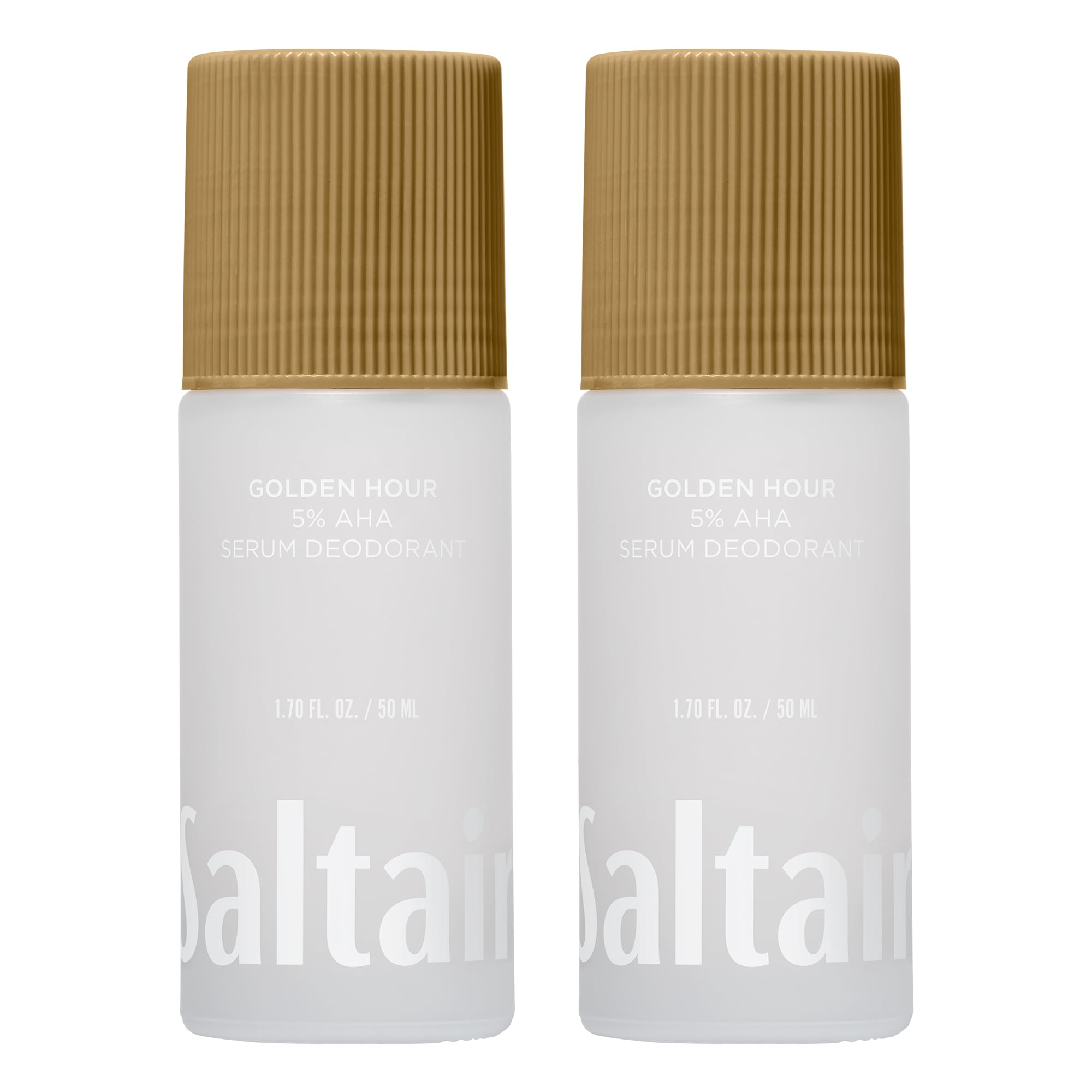 Saltair Serum Deodorant roll-on application for long-lasting freshness.