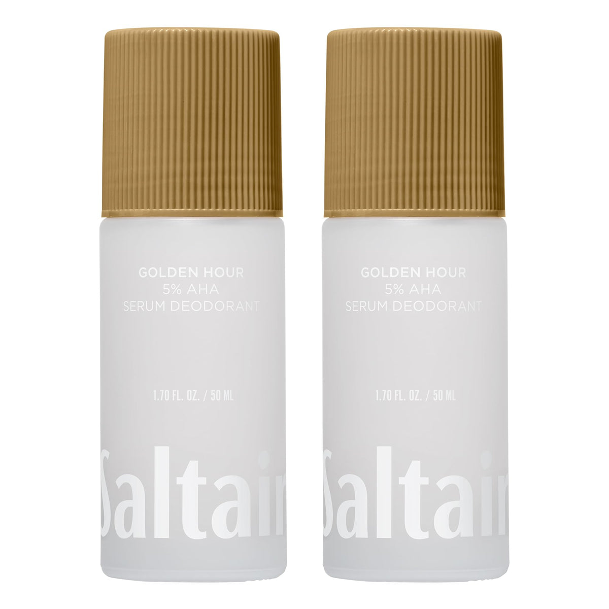 Saltair Serum Deodorant roll-on application for long-lasting freshness.