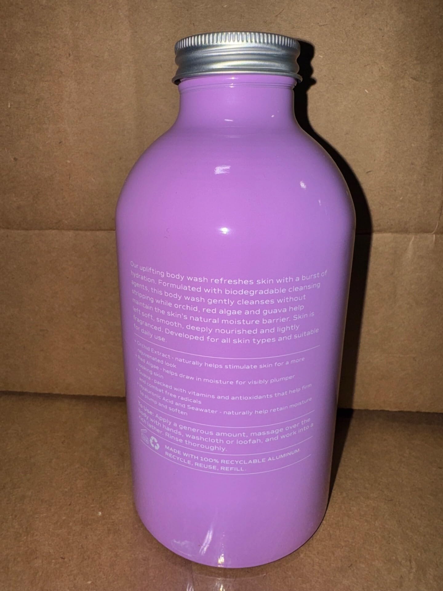 Saltair unisex shower care packaging reinforces inclusive, daily cleansing routine.