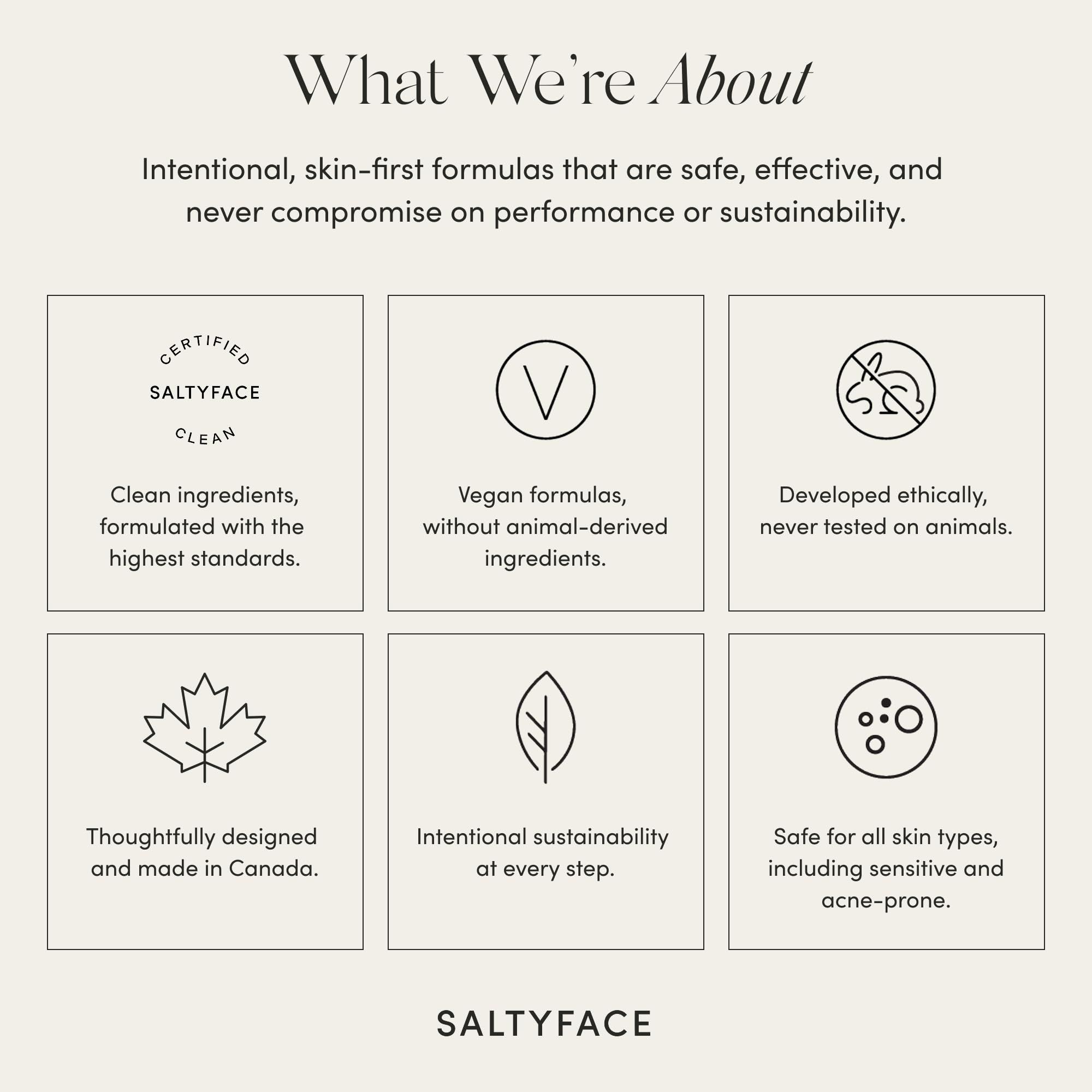 SALTYFACE tanning-foam glow after application shows natural fade and even tone.