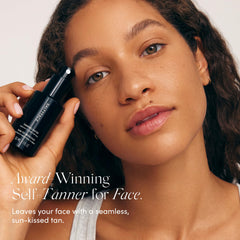 SaltyFace Tanning Water fine mist spray for quick, streak-free application