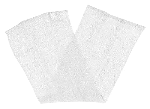 SALUX nylon washcloth in shower highlights quick cleansing and thorough rinse