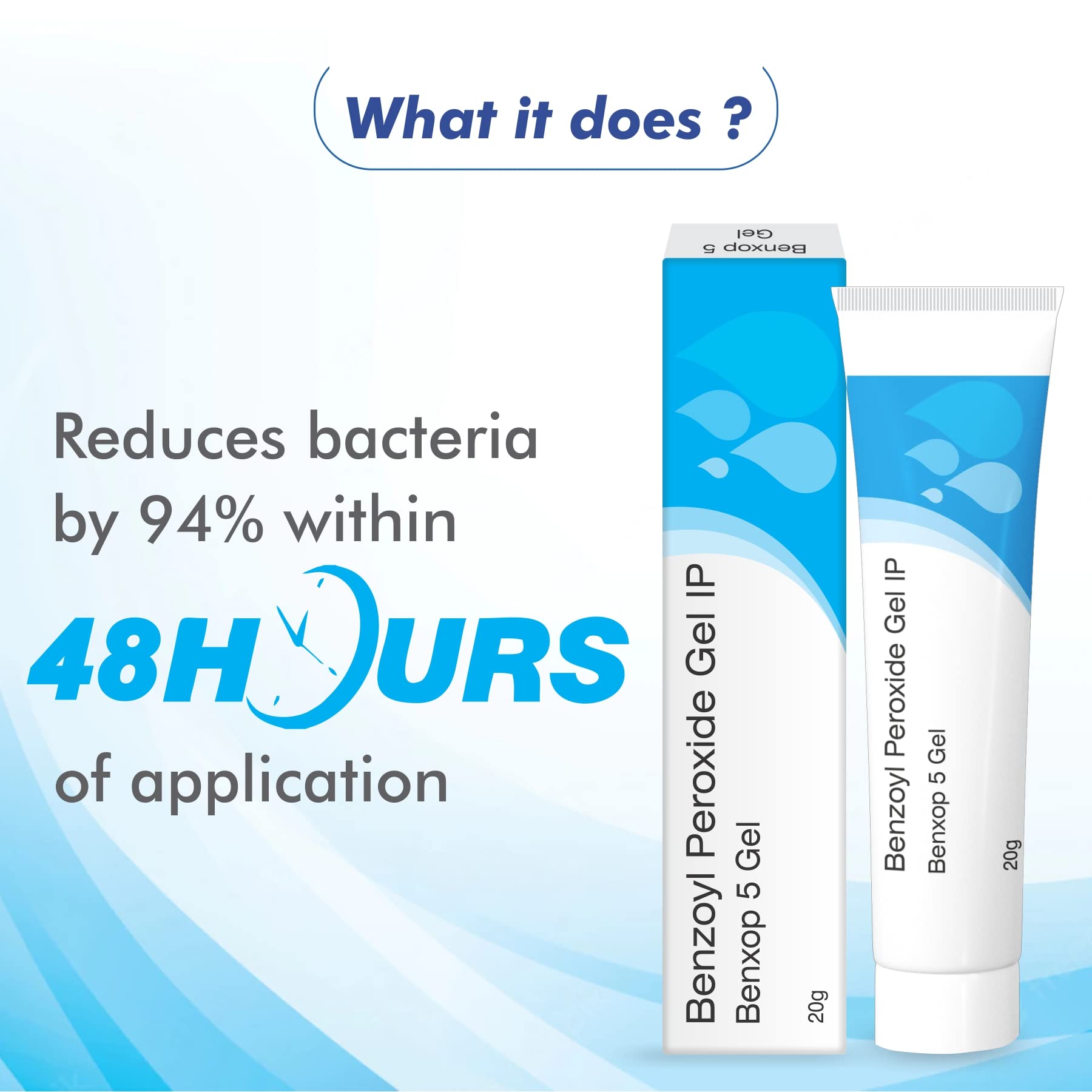 SALVE Benxop ideal for oil-prone skin helping a cleaner-looking surface.