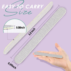SALVMARY disposable nail files ideal for professional salons and home use.