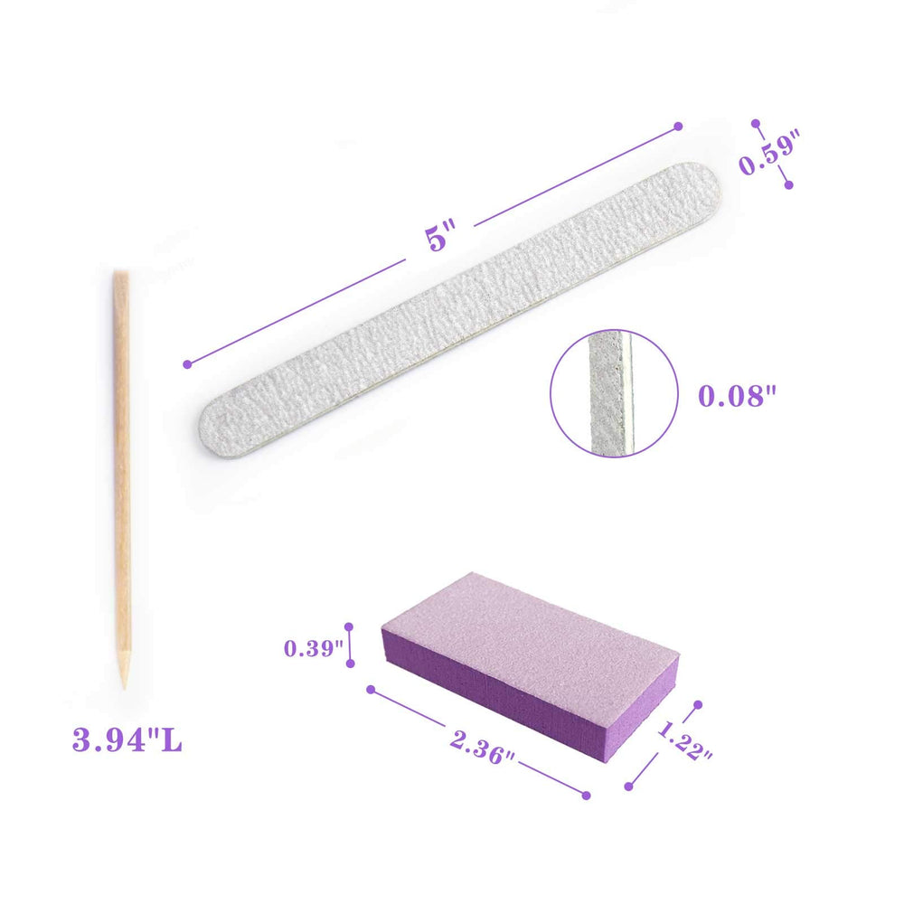 SALVMARY disposable manicure kit 3-piece pack in box