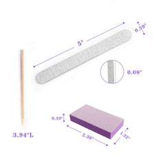 SALVMARY disposable manicure kit 3-piece pack in box