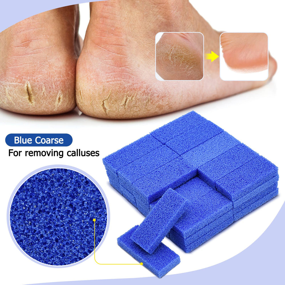 SALVMARY professional pedicure tools close-up showcasing disposable pads