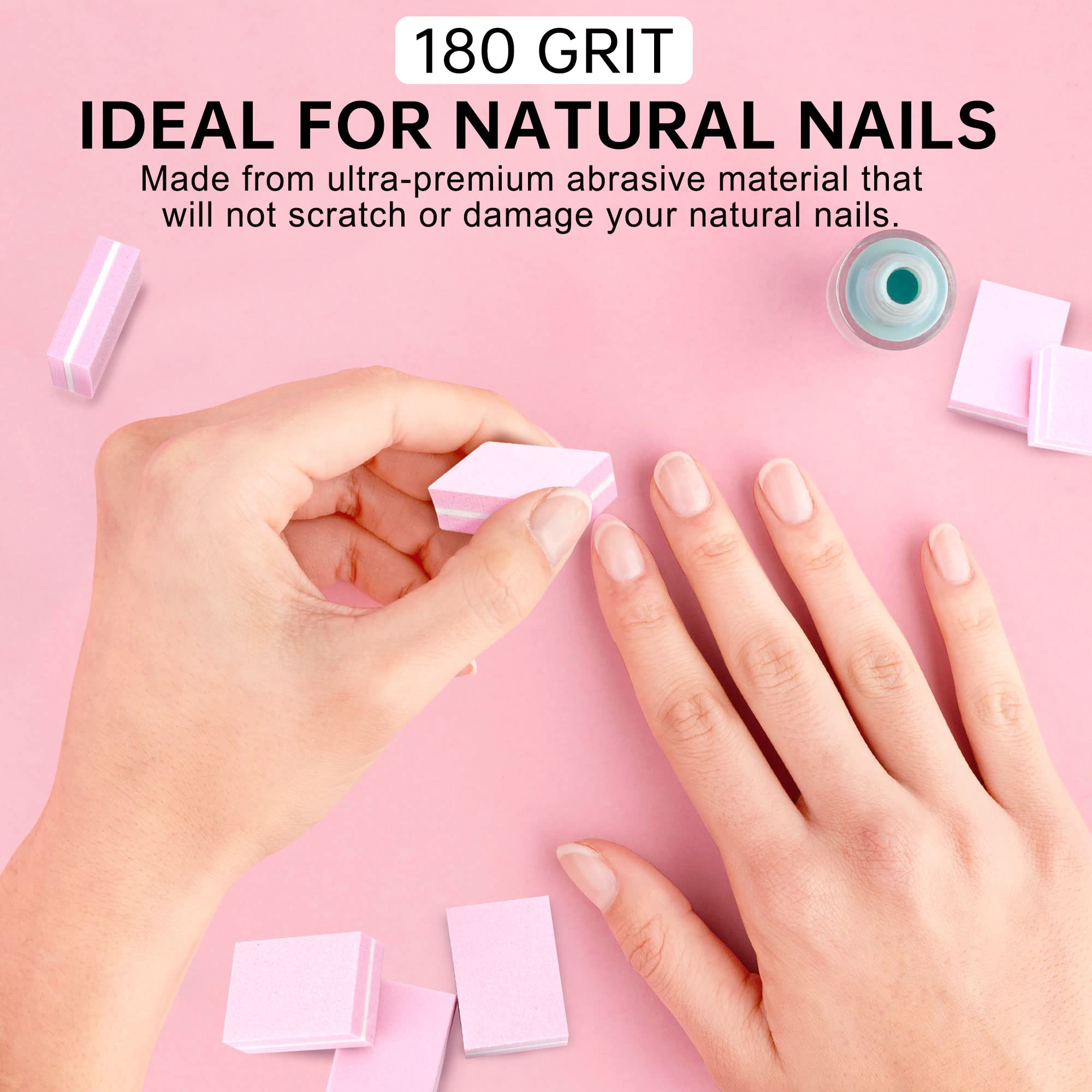 SALVMARY salon-grade buffer block delivers professional prep at home.