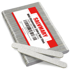SALVMARY zebra nail file 5 inch double-sided for quick shaping.