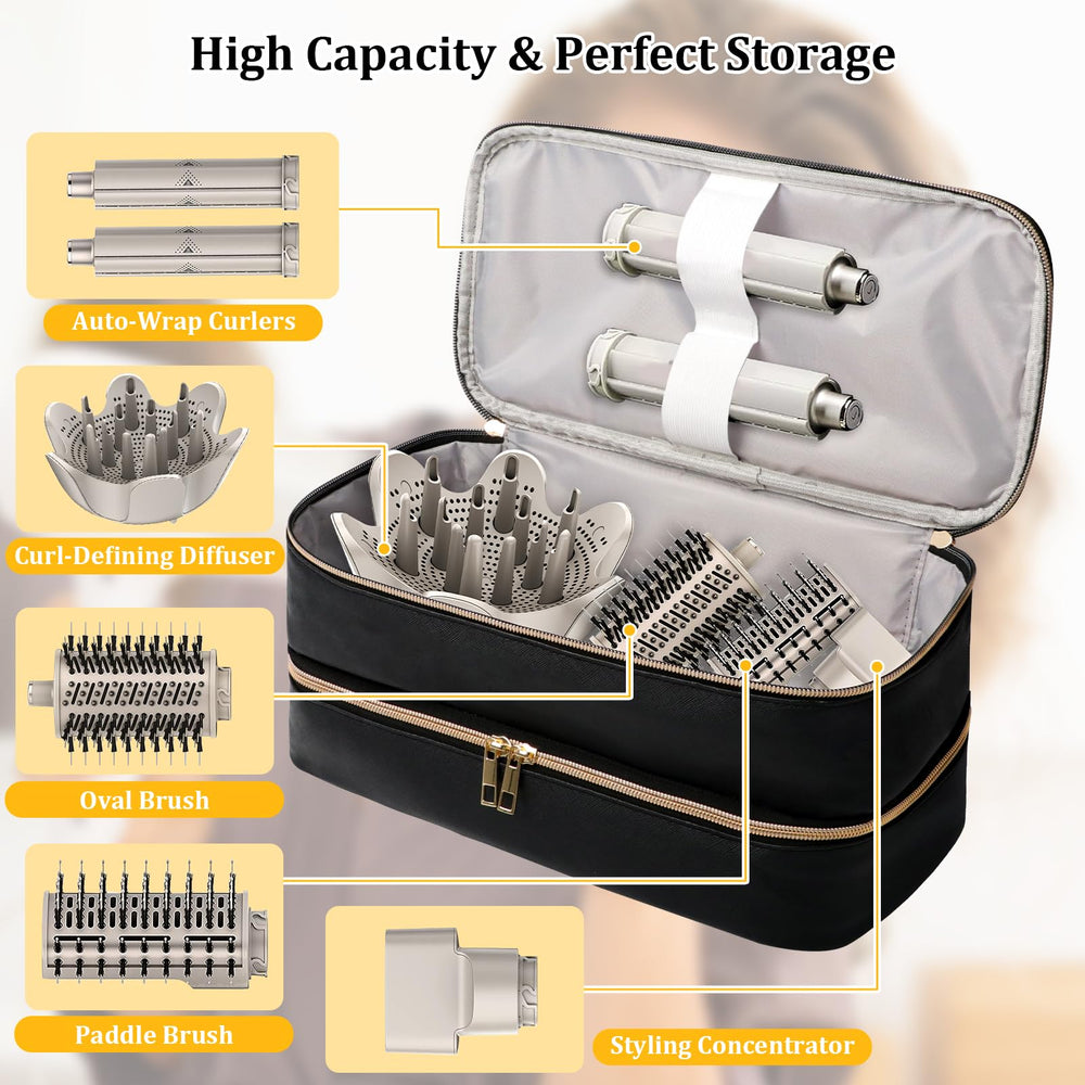 Sambois Shark Flex Style travel case interior layout for organized accessories.