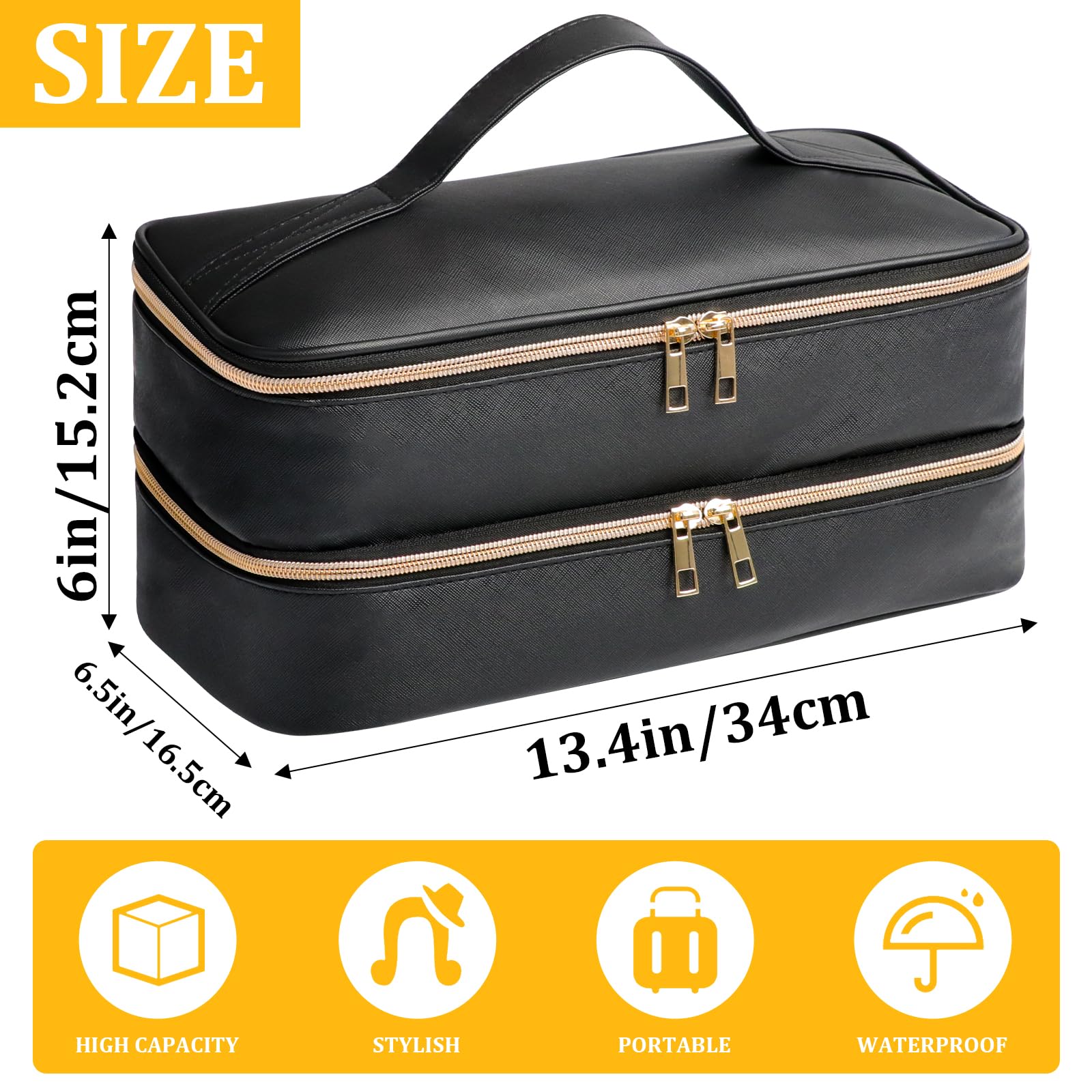 Sambois travel case multipurpose for travel, home, and salon use.