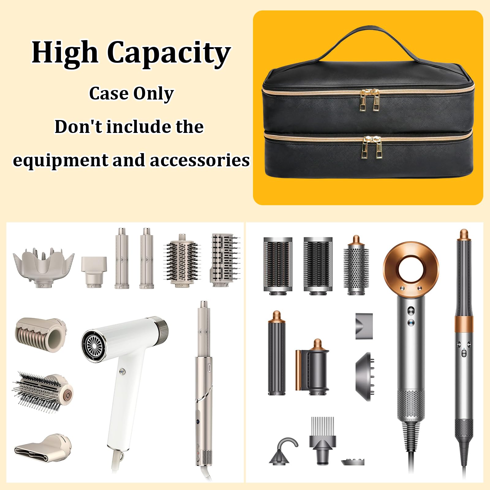 Sambois travel case compatibility with Shark Flex Style and other tools.