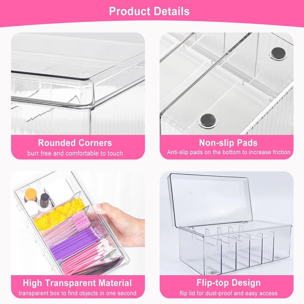 Samchilderlan dustproof lid design protects disposables and maintains hygiene between sessions.
