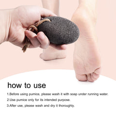 SAMEBUTECO pumice stones are individually wrapped for safe and clean use