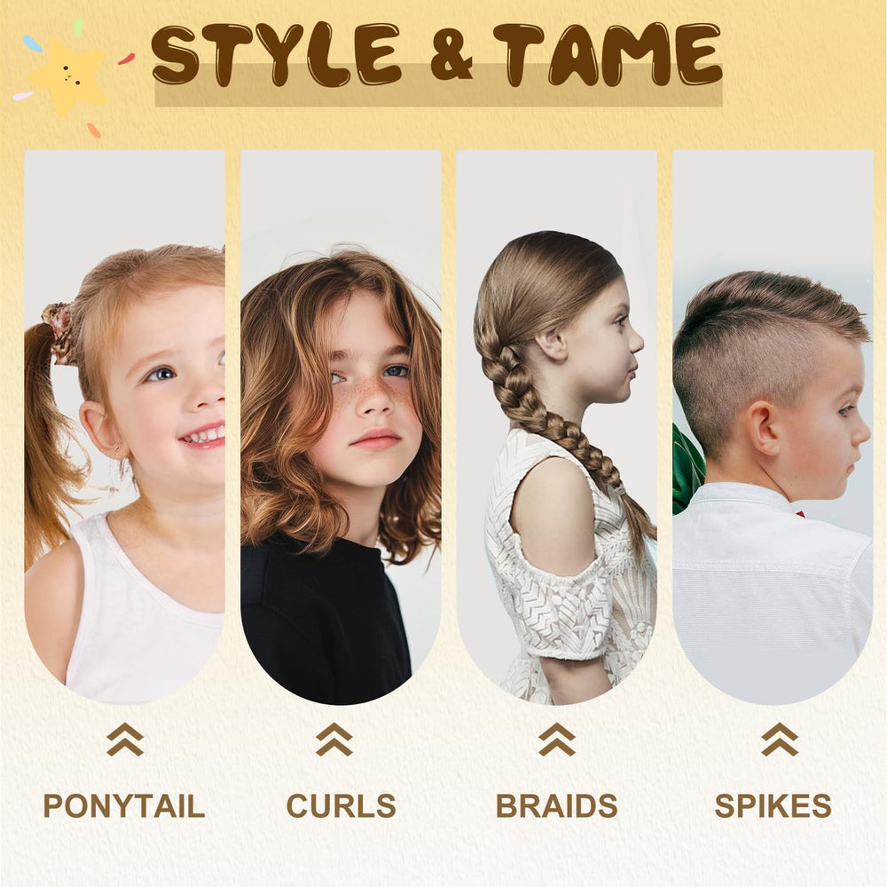 Samnyte gel da brillo saludable al cabello infantil