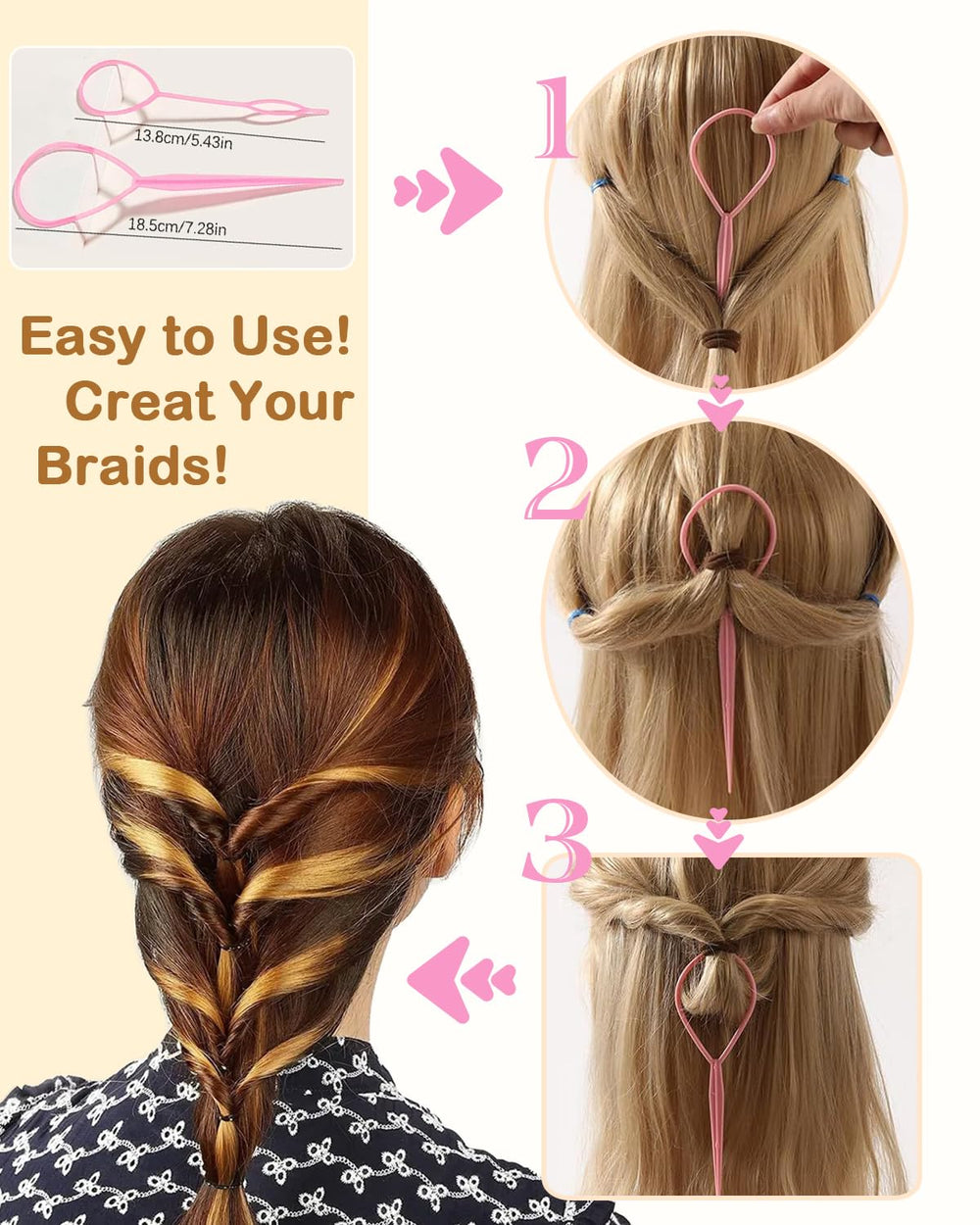 Samnyte gomas pelo coloridas para estilos vibrantes en niños y niñas.