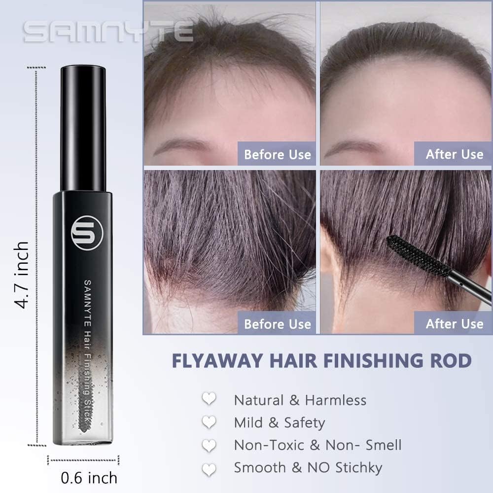 Transparent 18ml bottle and cap of the Samnyte finishing stick.