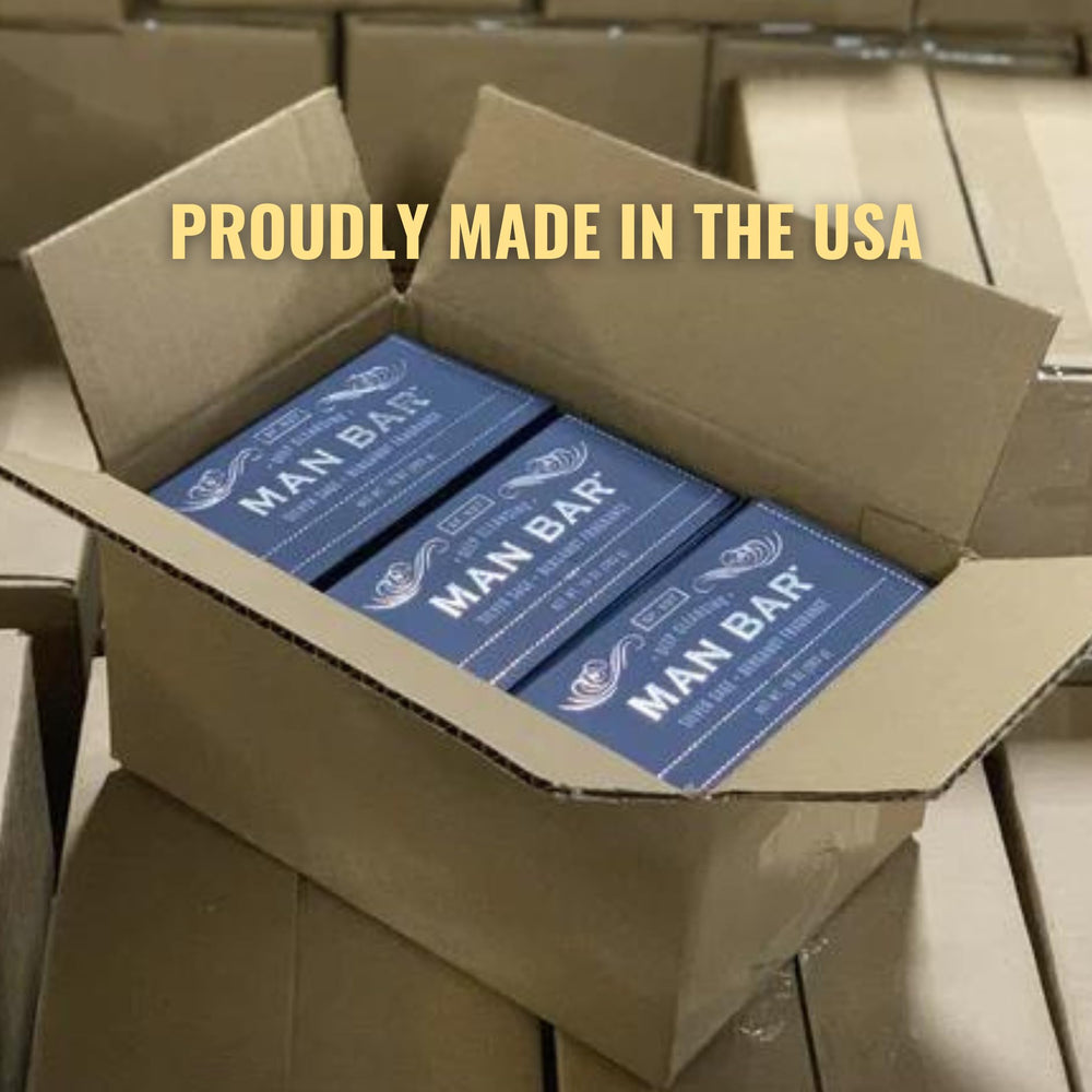 San Francisco Soap Company Man Bar suits all skin types with balanced formula.
